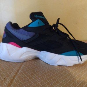 Reebok Women's Aztrek Double Mix Black Pink/Blue